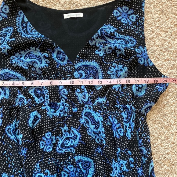 Blue Patterned Dress - Picture 8 of 9